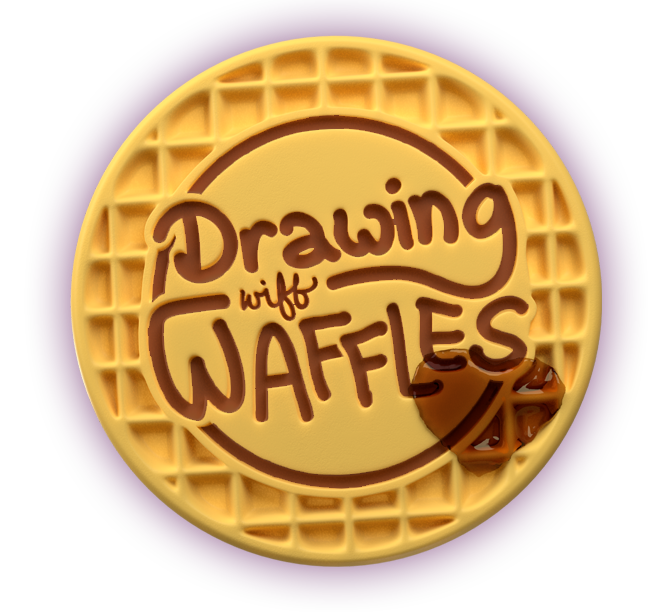 DrawingWiffWaffles Logo